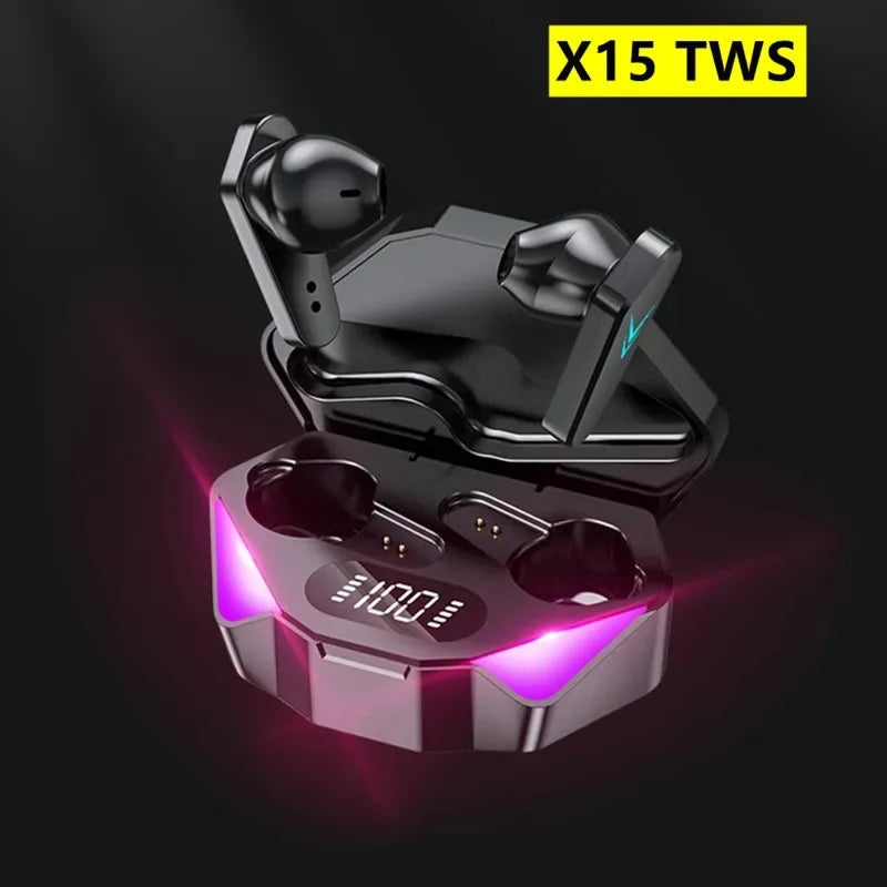 X15 TWS Gaming Earbuds – Wireless Bluetooth 5.0 Earphones with 9D Stereo, HiFi Bass Audio, Mic, and Noise Cancellation for Gamers - Premium earbuds from Lizard Vigilante - Just $27.88! Shop now at Lizard Vigilante