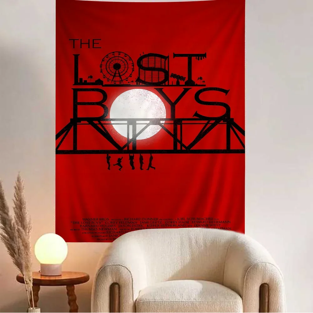 Lost Boys 1987 Movie Hippie Wall Hanging Tapestries Art Science Fiction Room Home Decor Kawaii Room Decor - Premium  from Lizard Vigilante - Just $11.99! Shop now at Lizard Vigilante