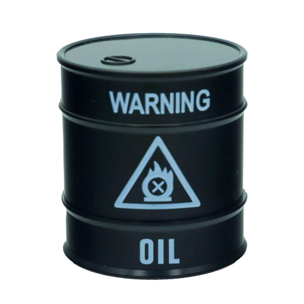 40mm Garbage Bin Shaped Three-layer Metal Herb Grinder Manual Grinder Tool