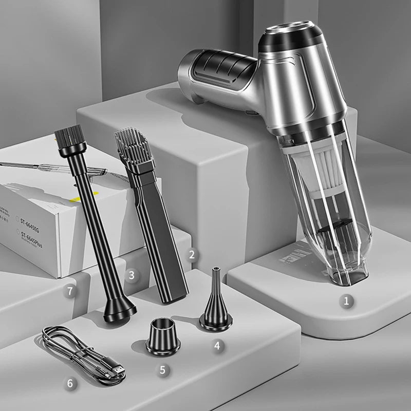 BALASHOV Cordless Brushless Handheld Car & Home Vacuum Cleaner – Ultra-Powerful Dual-Use Mini Vacuum with Long-Lasting Battery - Premium vac from dsers - Just $6.99! Shop now at Lizard Vigilante