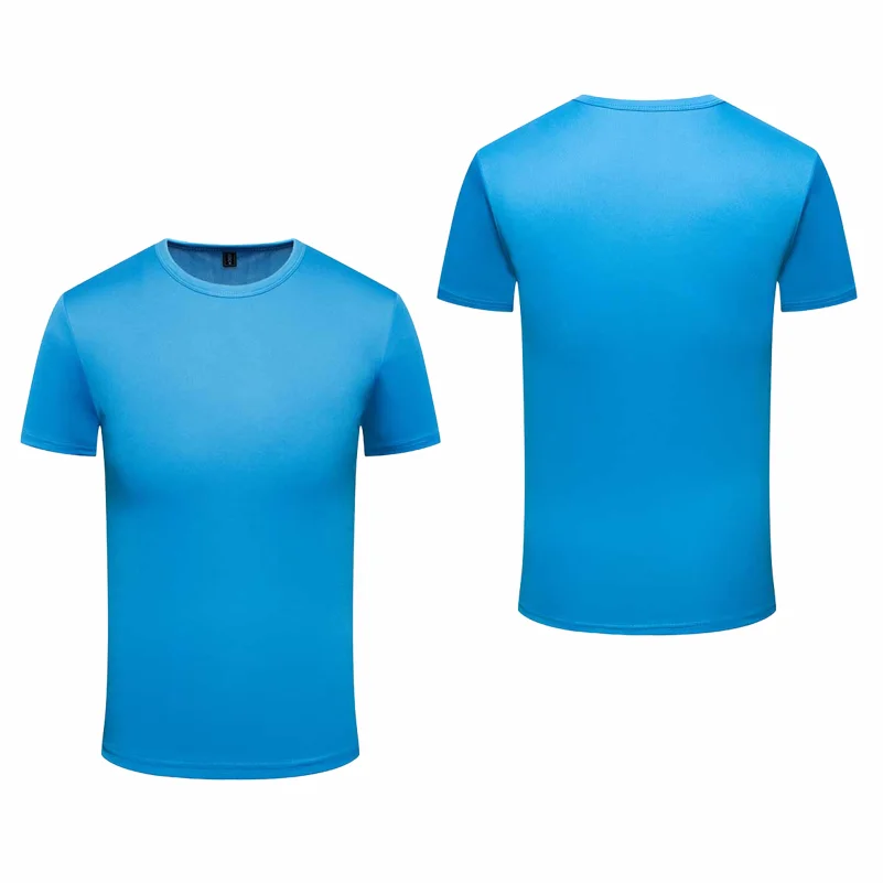 The Ultimate Quick-Dry Round Neck T-Shirt – Large Size Men's & Women's Breathable & Comfy Polyester Tee (Up to 4XL) for Casual Adventures - Premium t-shirt from Lizard Vigilante - Just $23.88! Shop now at Lizard Vigilante