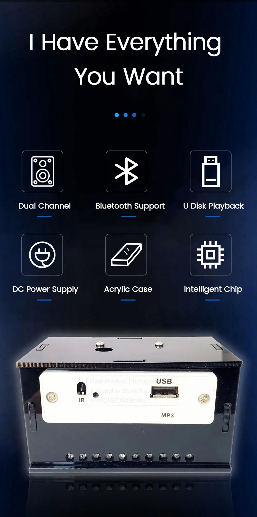 DIY Bluetooth Speaker Kit Electronics DIY Soldering Project Practice Solder Assembly DIY Electronic Kit Component 2*3W Speakers