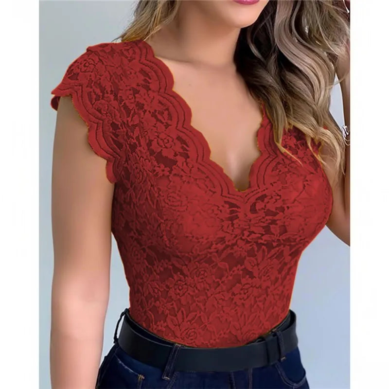 Lace Vixen – Sexy Women’s Lace Camisole Tank Top, Candy Colors That Rock Every Summer Night - Premium tank top from dsers - Just $12.99! Shop now at Lizard Vigilante