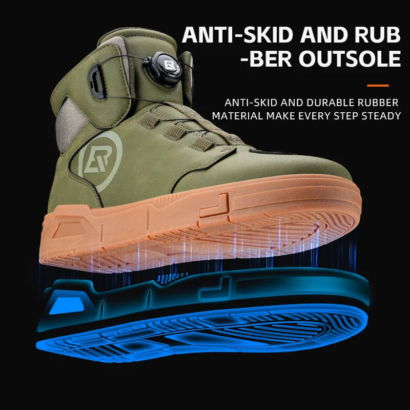 Rockbros Street Metal Moto Shoes 2025 – Hybrid Cycling & Chaos Edition