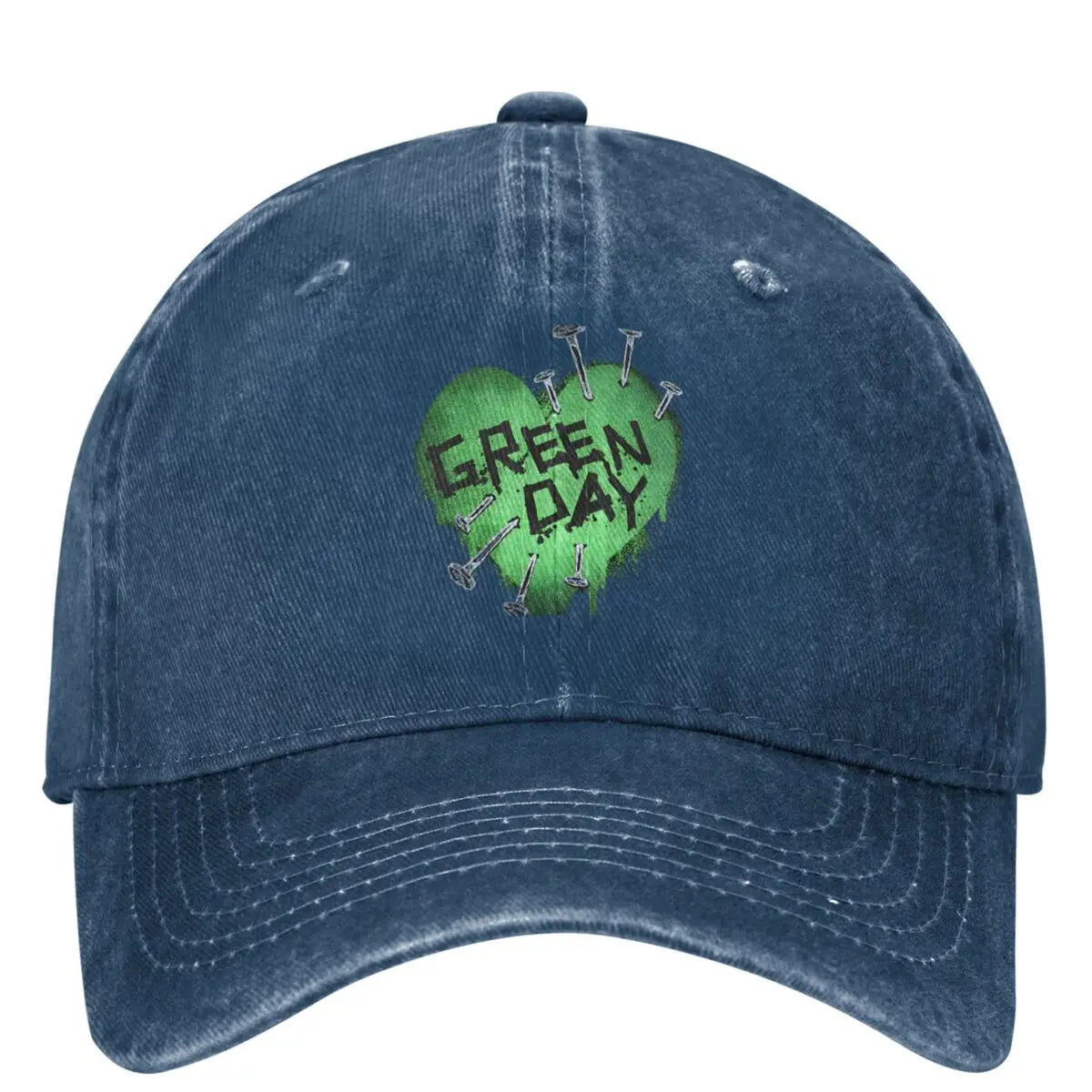 Basket Case: Green Day Baseball Cap - Premium Baseball cap from Lizard Vigilante - Just $23.88! Shop now at Lizard Vigilante