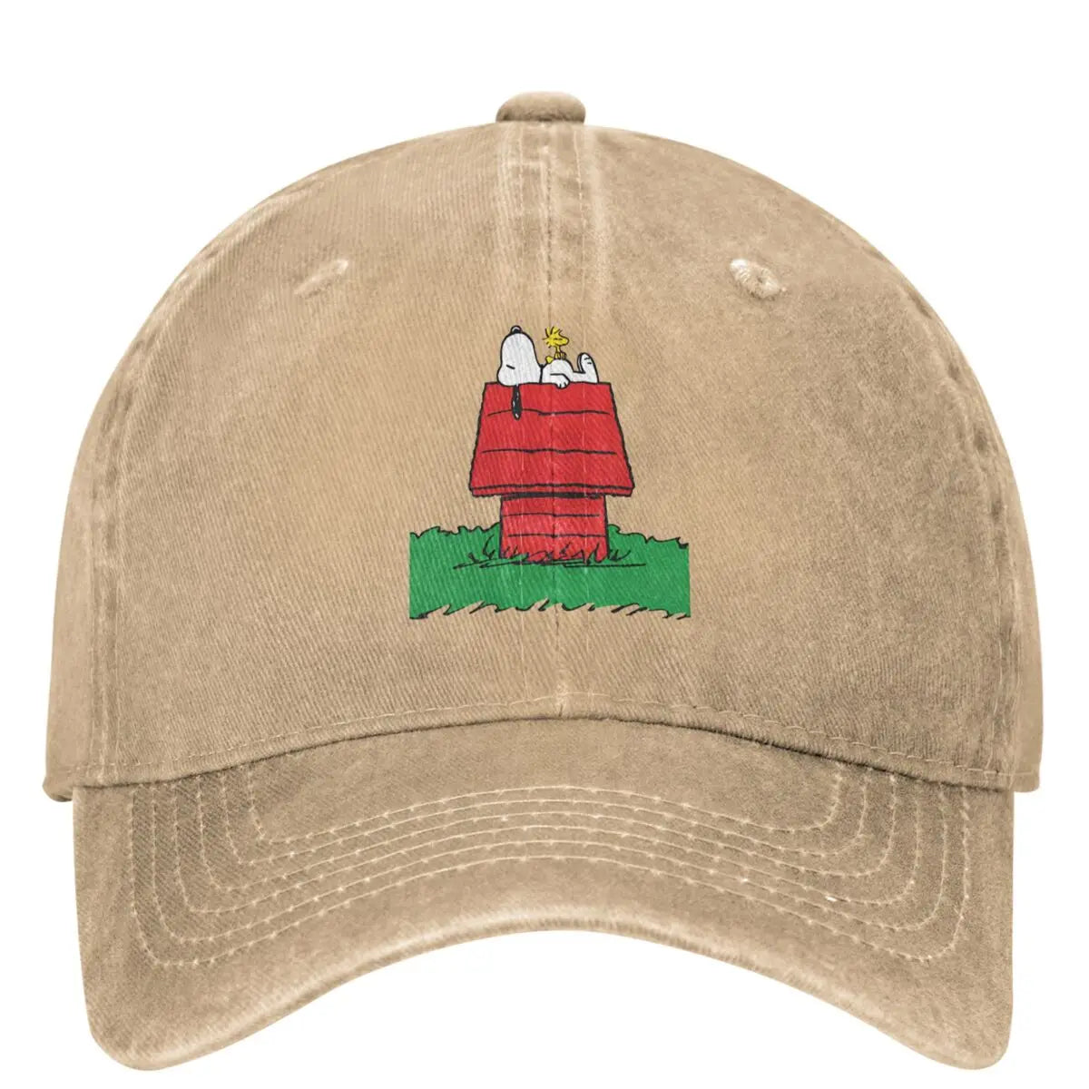 Retro Snoopy Peanuts Washed Baseball Cap – Street Style Unisex Dad Hat for Sun Protection & All-Season Comfort - Premium hat from Lizard Vigilante - Just $23.88! Shop now at Lizard Vigilante