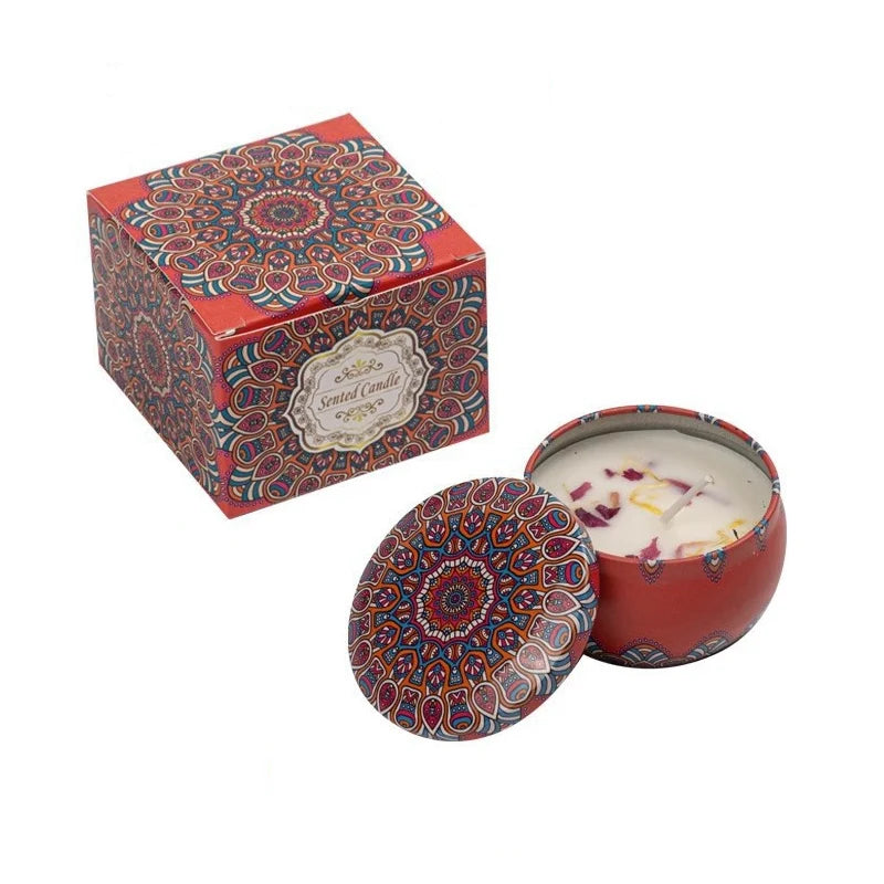 Scented Candle Handmade Natural Soy Aromatherapy Fragrance Birthday/New Year/Teacher Day/Christmas/Party Mother's Day Gift