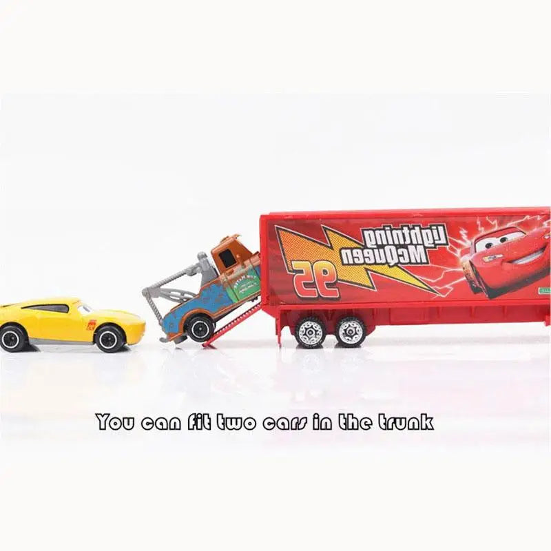 6-7pcs/Set Disney Pixar Car 3 Lightning Mcqueen Uncle Truck Jackson Storm 1:55 Diecast PVC Car Model Toys Kids Boy Xmas Kid Gift - Premium toy from Lizard Vigilante - Just $23.99! Shop now at Lizard Vigilante