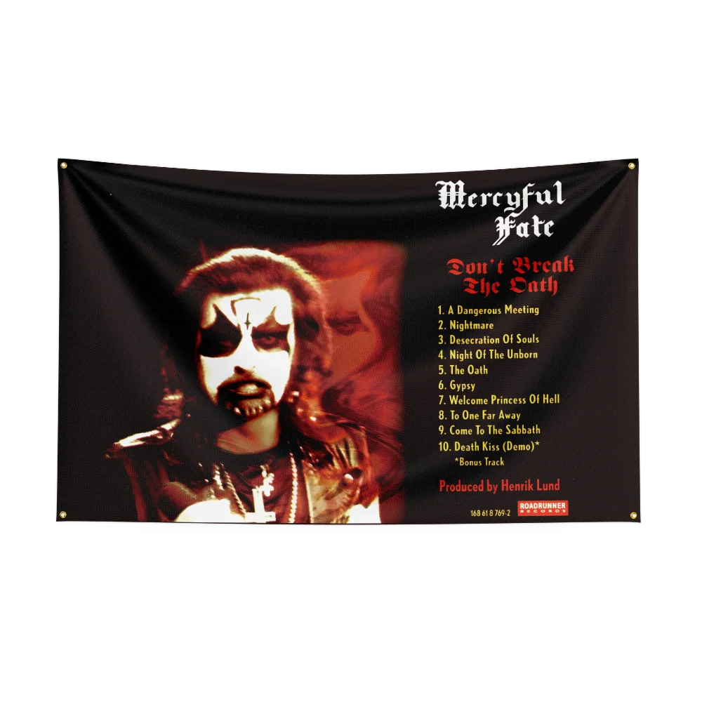 Mercyful Fate Heavy Rock Band Flag – 3x5 Ft Polyester Wall Art and Outdoor Tapestry - Premium flag from Lizard Vigilante - Just $15.99! Shop now at Lizard Vigilante