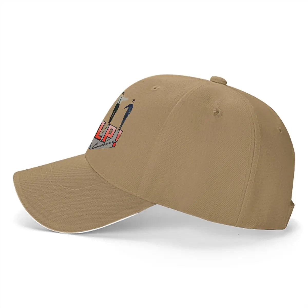 The Beatle Pure Color Dad Hats Help Casual Sun Visor Peaked Cap - Premium Hat from Lizard Vigilante - Just $23.99! Shop now at Lizard Vigilante