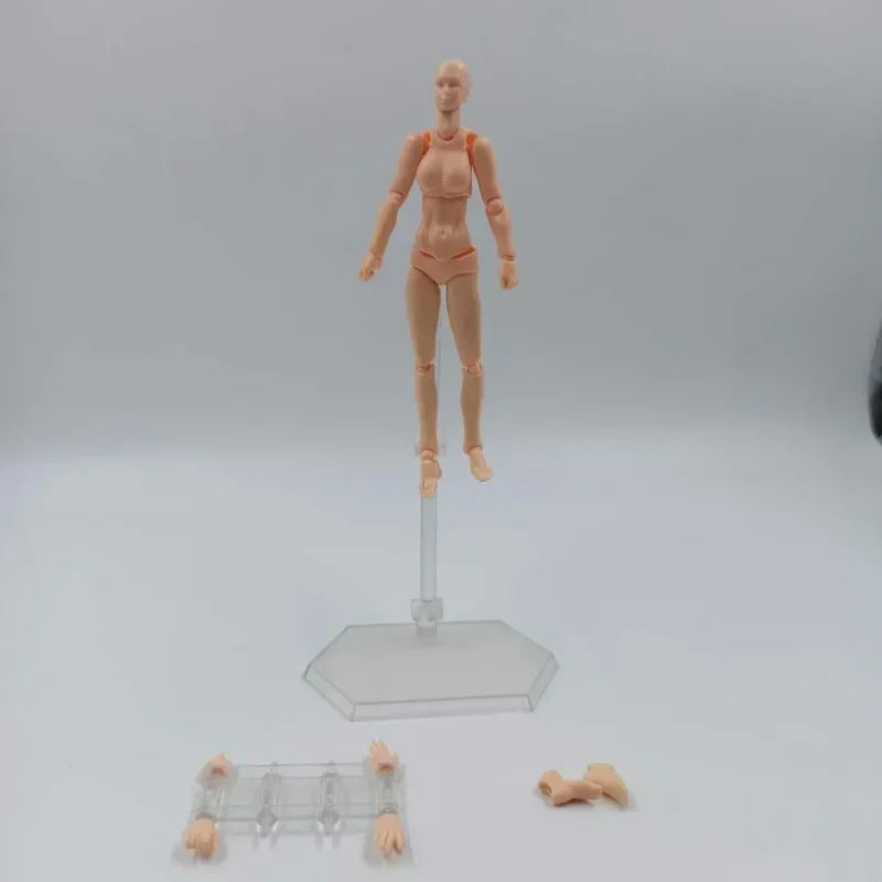 Articulated Human Figma Figurine Drawing Sketch People Statues Art Painting Joint Figurine Sculpture Decoration Desk Accessories