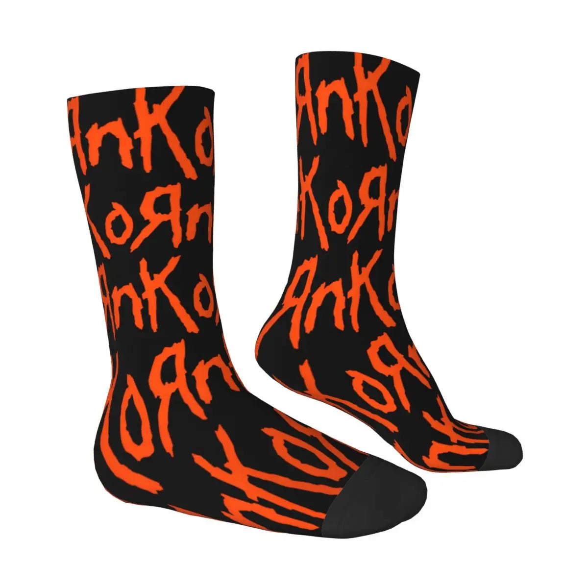 Korn Band Socks - Women's Rock Music Socks - Premium socks from Lizard Vigilante - Just $18.88! Shop now at Lizard Vigilante