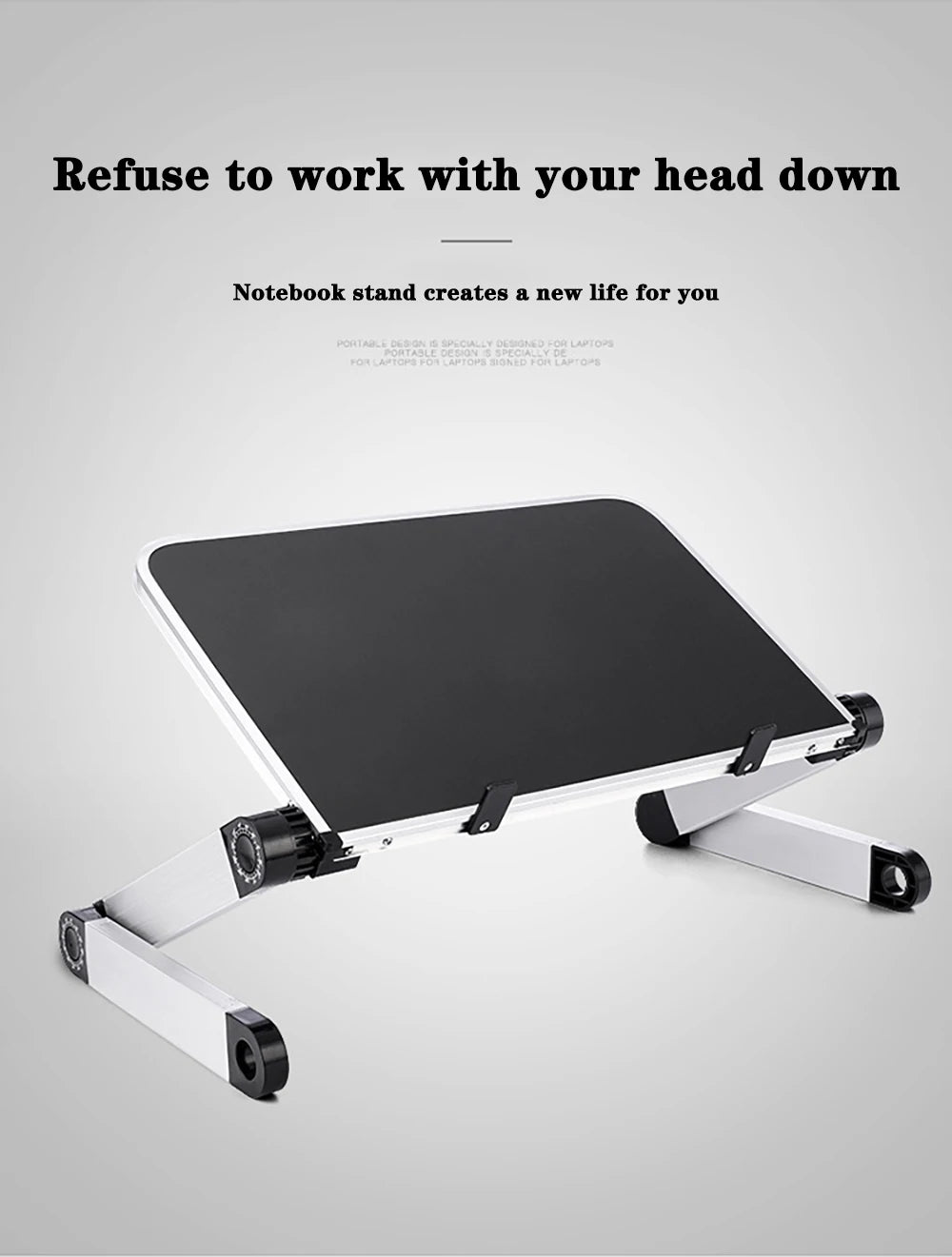 Adjustable Laptop Stand Multifunctional Folding Portable Notebook Computer Table Lapdesk for Sofa TV Bed PC Desk Stand New - Premium  from Lizard Vigilante - Just $41.99! Shop now at Lizard Vigilante