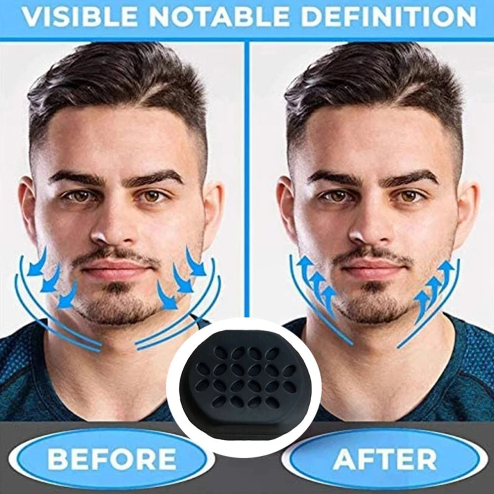 Jaw Line Exerciser Ball 2pcs 40/50/60LBS Jaw Line Trainer Facial Muscle Trainer Jawline Chew Ball Training Face Lifting Trainer - Premium  from Lizard Vigilante - Just $17.99! Shop now at Lizard Vigilante