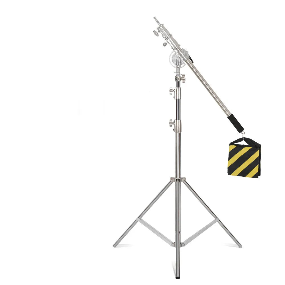 Studio Photo Telescopic Boom Arm Top Light Stand With Sandbag for Speedlite /Mini Flash Strobe /Softbox/LED Video - Premium boom from Lizard Vigilante - Just $31.99! Shop now at Lizard Vigilante