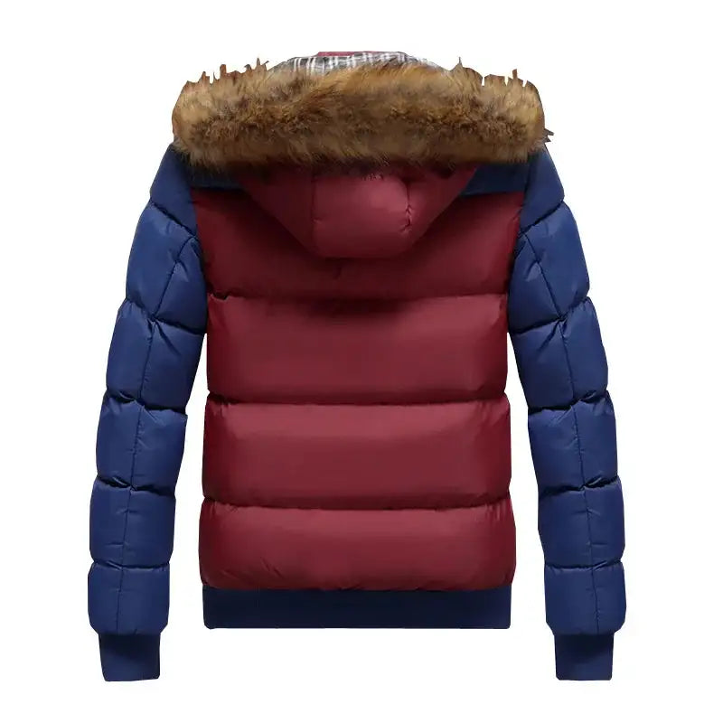 2023 New Jackets Men Winter Warm Faux fur Hoodies Outwear Slim Mens Coats Windbreaker Men Jacket chaqueta hombre MY132