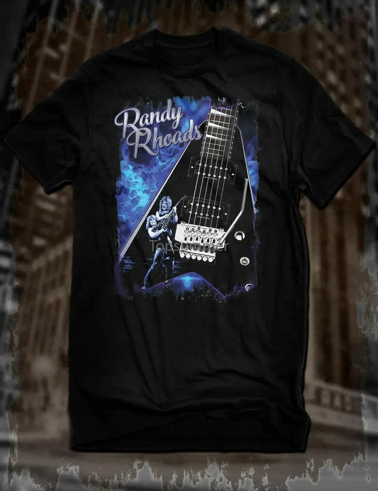 Shred Like a Legend: The Randy Rhoads Tribute Tee - Premium t-shirt from Lizard Vigilante - Just $23.99! Shop now at Lizard Vigilante