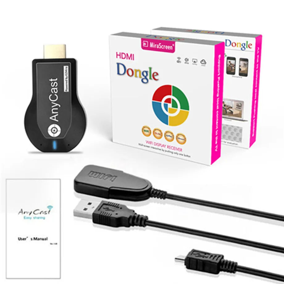 1080P M2 Plus HDMI-Compatible TV Stick – Wireless Screen Mirroring Dongle for IOS, Android, Miracast & Airplay - Premium tv stick from Lizard Vigilante - Just $24.88! Shop now at Lizard Vigilante