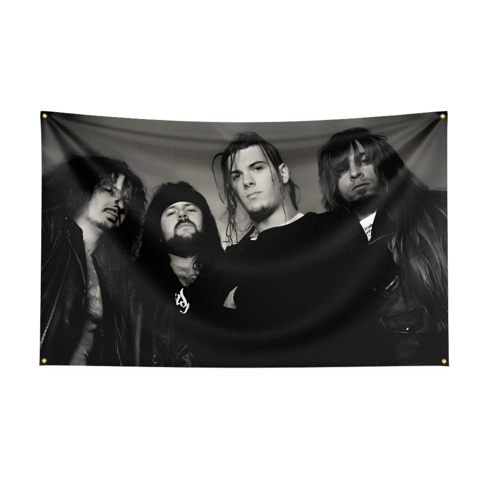 Pantera Band Flag – Heavy Metal Rock Polyester Banner for Bedroom & Outdoor Wall Art - Premium flag from Lizard Vigilante - Just $17.99! Shop now at Lizard Vigilante