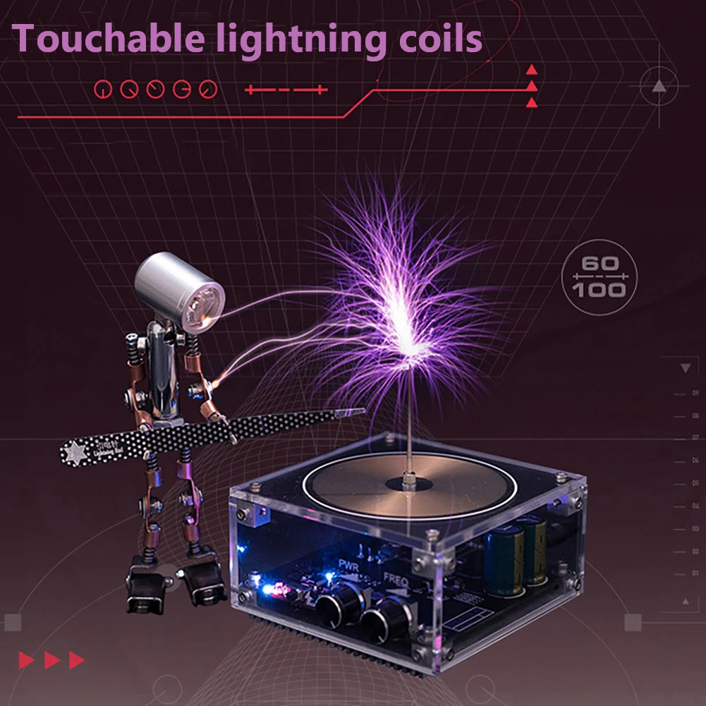 Easy To Use, Tesla Coil Speaker Arc Generator with Bluetooth Connectivity - Premium speakers from Lizard Vigilante - Just $7.99! Shop now at Lizard Vigilante