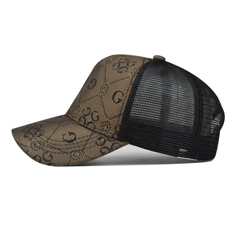 Summer2023 Quick Drying Baseball Caps Men Women Plaid Letter Casual Mesh Sun Protection Breathable Adjustable Gorras Snapback - Premium  from Lizard Vigilante - Just $13.99! Shop now at Lizard Vigilante