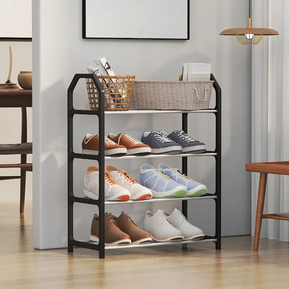 Simple Shoe Rack | Space-Saving Shoe Organizer - Premium foot from Lizard Vigilante - Just $38.88! Shop now at Lizard Vigilante