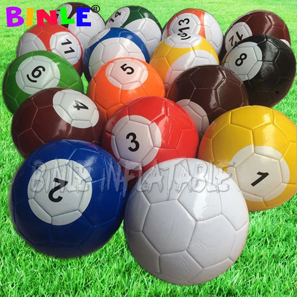 Inflatable Snooker Football Interactive Game - Large Footpool Pool Table with 16 Balls, Black Inflatable Billiard for Soccer Event - Premium inflatable from Lizard Vigilante - Just $422.99! Shop now at Lizard Vigilante