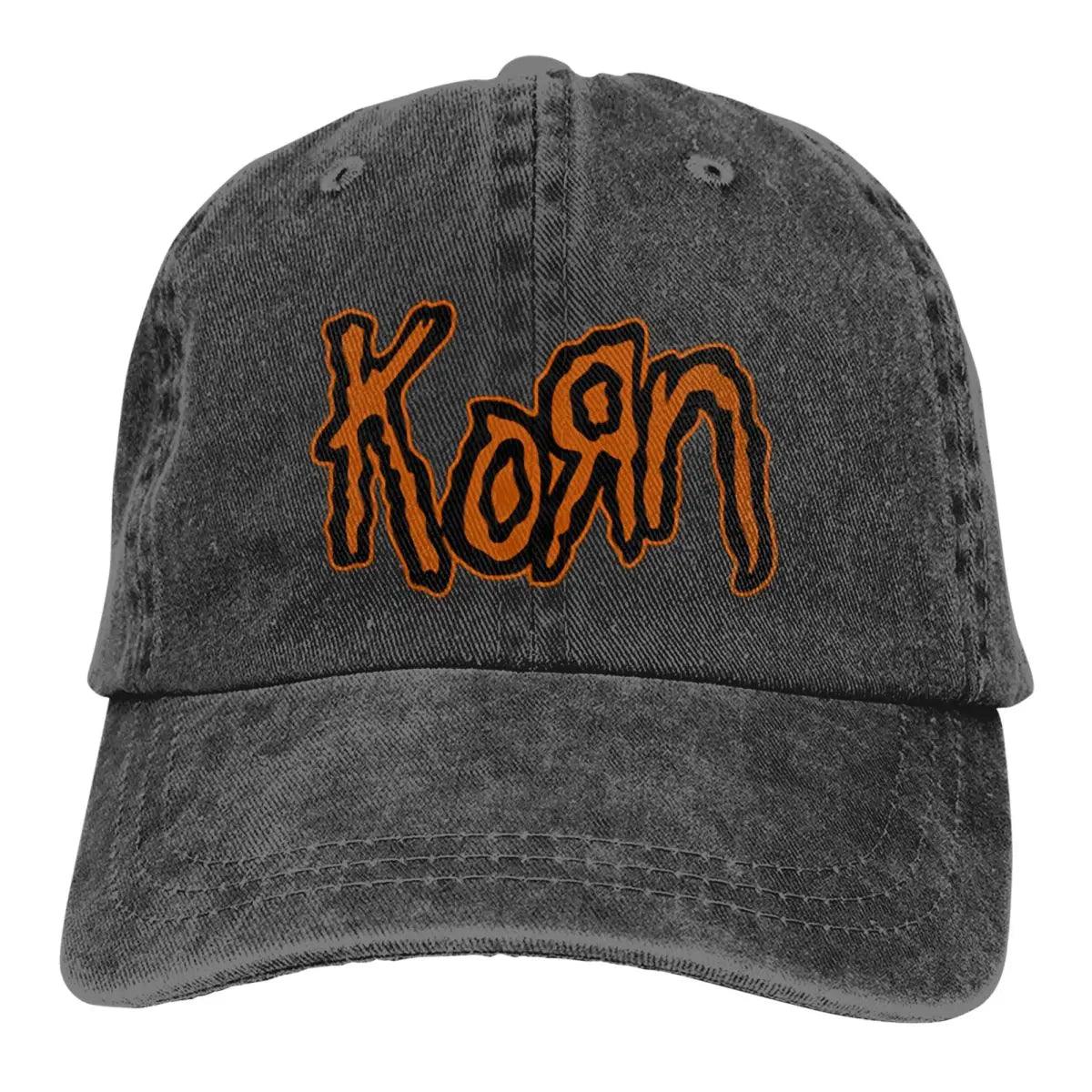 Metal Korn Music Band Rock Baseball Caps Merch For Men Women Vintage Distressed Washed Hats Casquette Dad Hat Adjustable - Lizard Vigilante