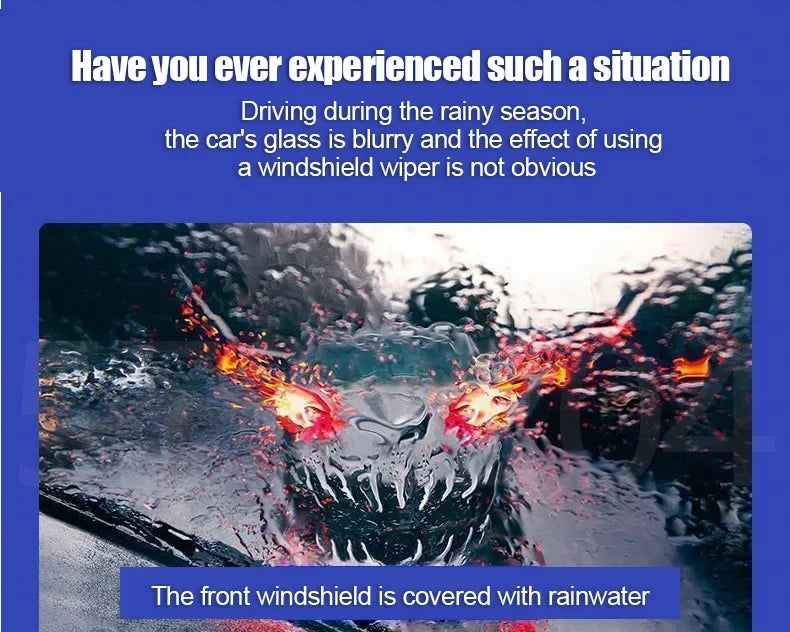 Water Repellent Spray Anti Rain Coating For Car Glass, Windshield And Mirrors