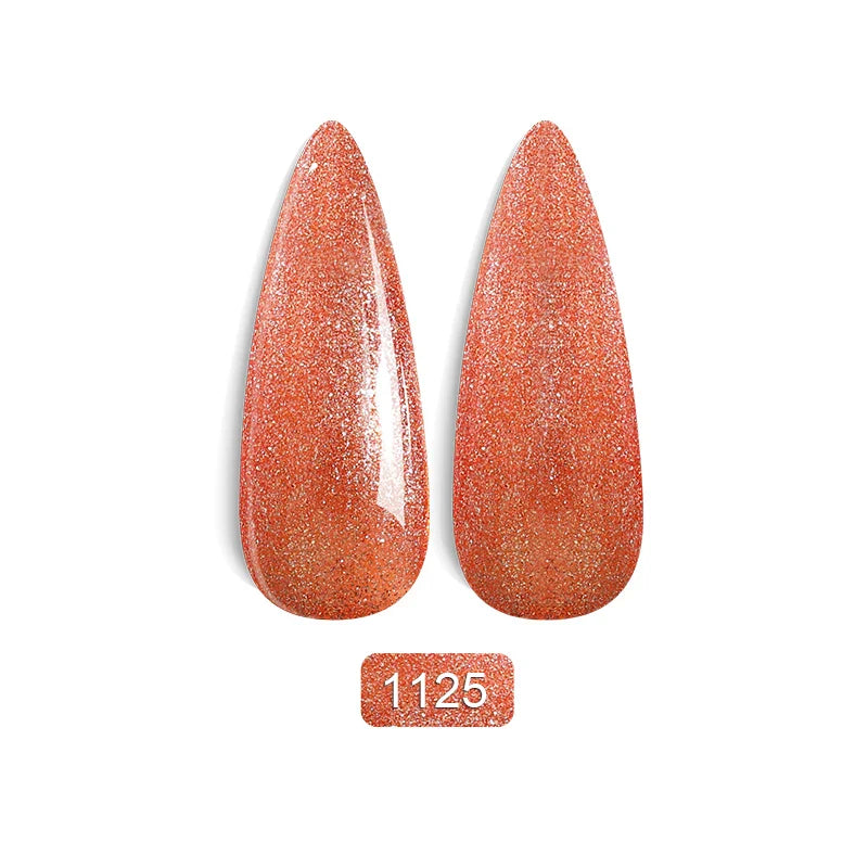 Rainbow Ghini Ultra Shiny Glitter Gel Nail Polish Semi-permanent Gellack UV Varnish Gold Silver Metal Gel Nail Art Wholesale Top