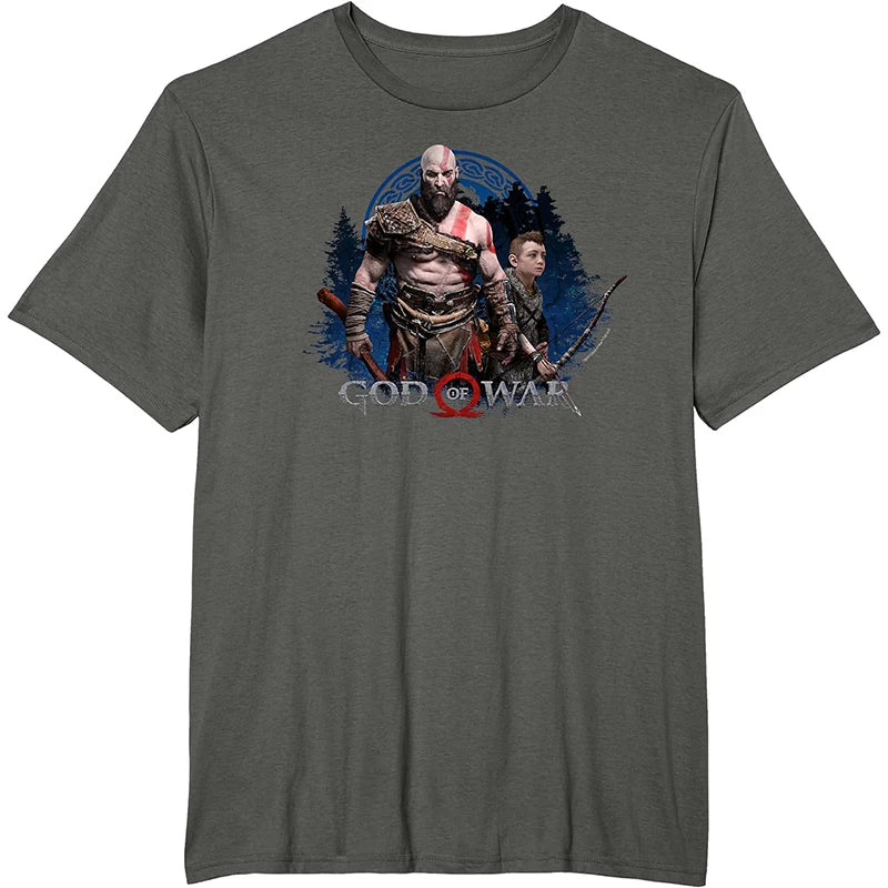 God of War Oversized T-Shirt – Unisex Cotton Streetwear for Epic Casual Style - Premium T-shirt from Lizard Vigilante - Just $23.88! Shop now at Lizard Vigilante