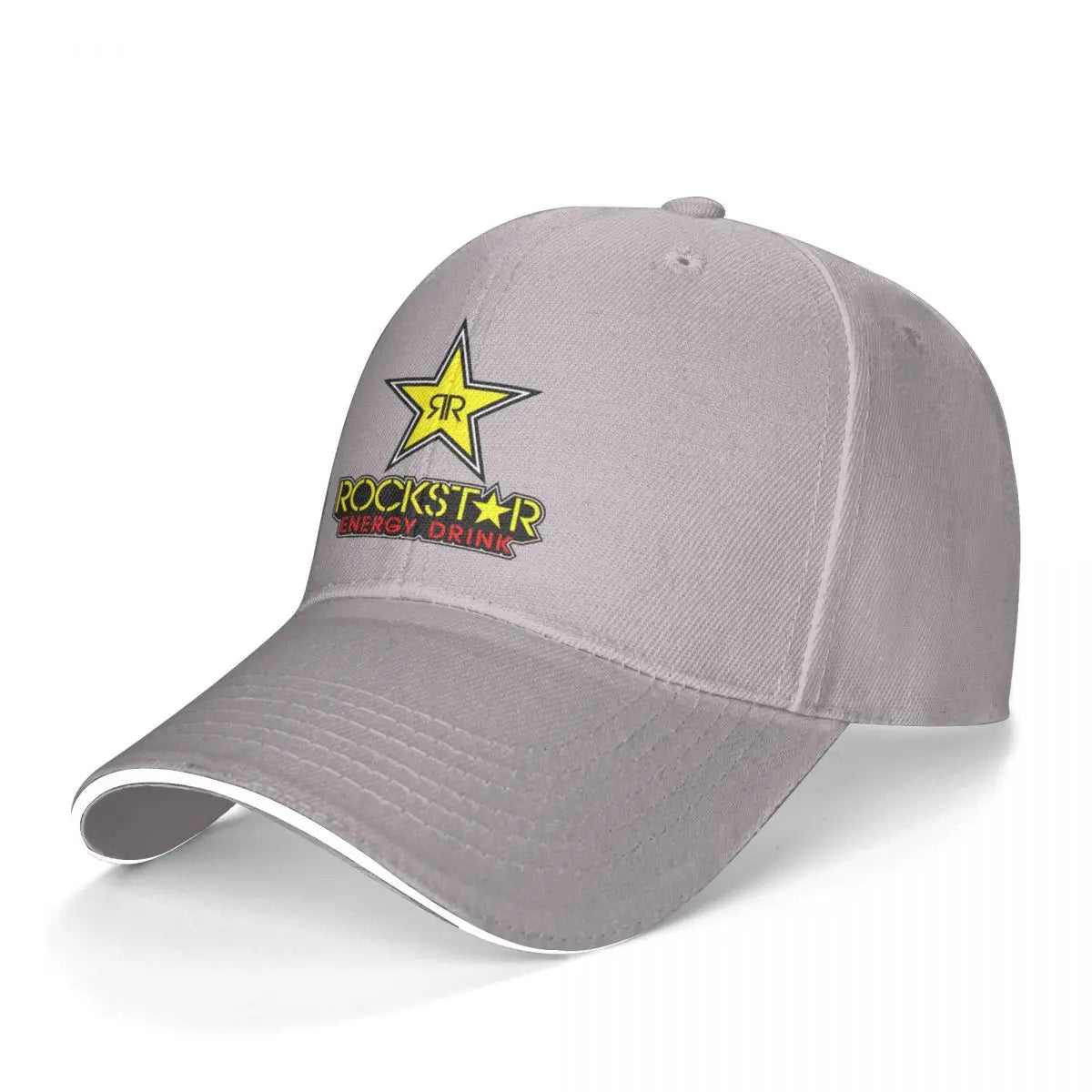 Energy Drink Baseball Cap Rock Star Merchandise Hippie Cheap Trucker Hat Cute Logo Women Baseball Caps - Lizard Vigilante