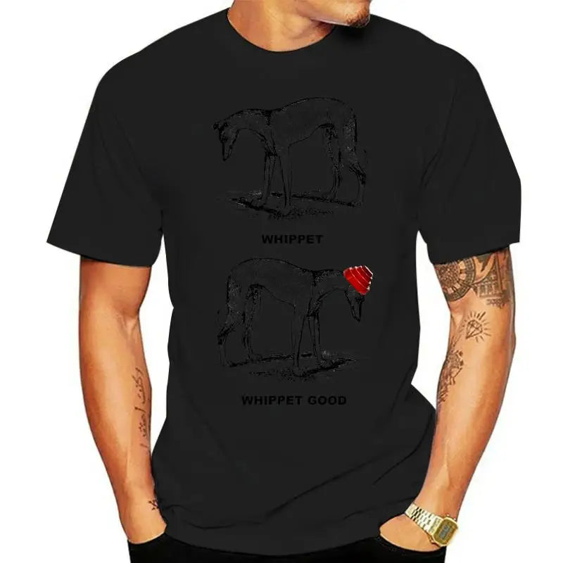 Whippet Whip It Good T-Shirt Inspired By Electronic New Wave Punk Rock Devo Men's Short Sleeve T-shirt - Lizard Vigilante