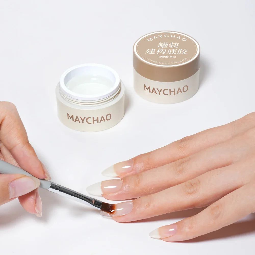 MAYCHAO 15G Nail Gel Polish Multifunctional Mixing Gel Base Coat Primer UV LED  Enhancer  Soak Off Semi Permanent Nail Art Varni