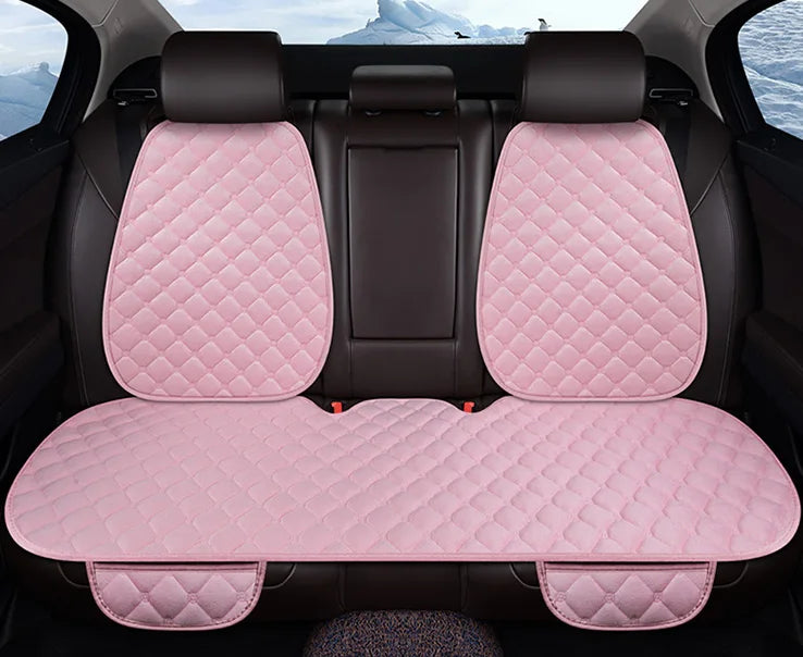 Premium Artificial Fur Car Seat Covers for Renault Kadjar F3 X45 - Front & Rear Velvet Cushions - Premium seat covers from Lizard Vigilante - Just $14.99! Shop now at Lizard Vigilante