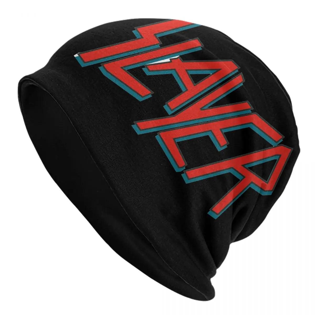 Winter Slayers Logo Street Beanies Warm Knitting Hat Women Men Caps Adult Heavy Metal Band Beanie Hats Outdoor Ski Cap - Lizard Vigilante