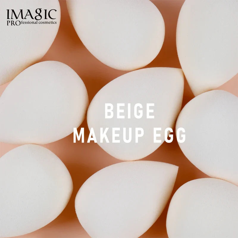 IMAGIC 10Pcs/Kit Makeup Sponge Set Soft Colorful Cosmetic Puff Powder Foundation Beauty Tool Wholesale Women Beauty Makeup Tool