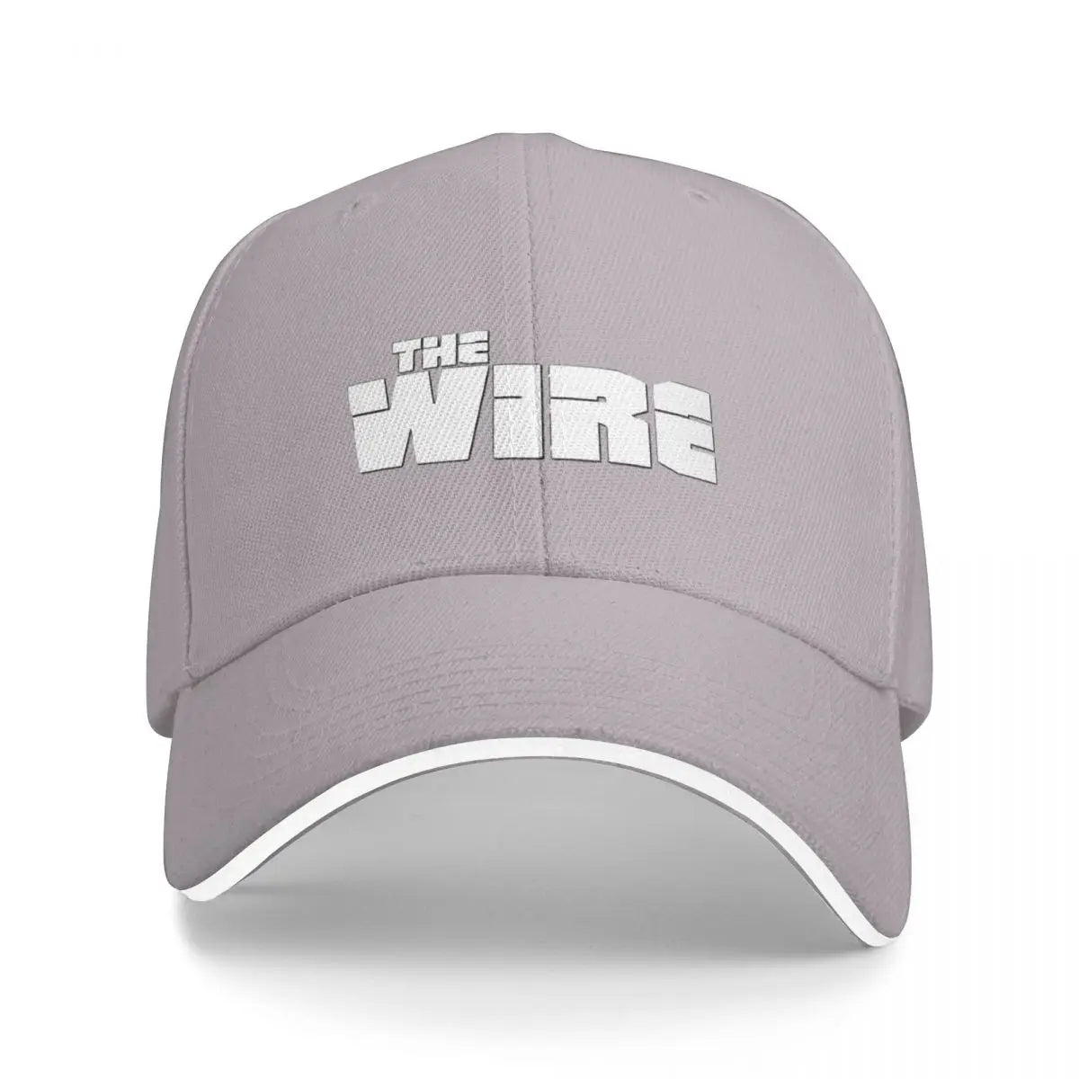 The Wire Logo Luxury Baseball Cap Black Adjustable Streetwear Hat Men Women