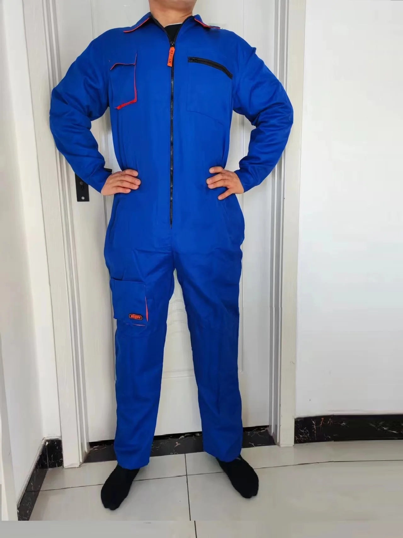 Work Overall Uniform Men Women Working Coveralls Welding Suit Car Repair Workshop Mechanical Uniform Work Clothes Warehouse Suit - Premium coveralls from Lizard Vigilante - Just $48.88! Shop now at Lizard Vigilante