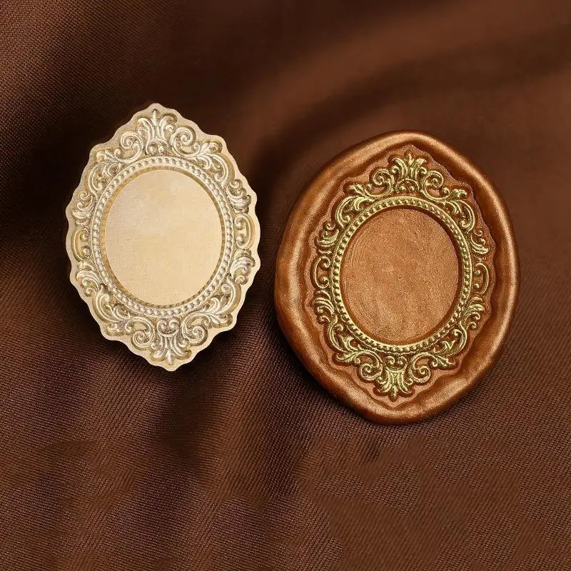 Photo Frame Series Sealing Wax Stamp Head Fire Paint Seal Wax Stamp Heads For DIY Scrapbooking Envelope Wedding Party Invitation