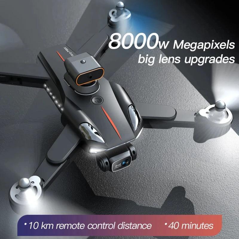 P11 Pro Max Drone 8K 5G GPS Professional HD Aerial Photography Dual-Camera Obstacle Avoidanc Brushless Quadrotor Children Gifts - Lizard Vigilante