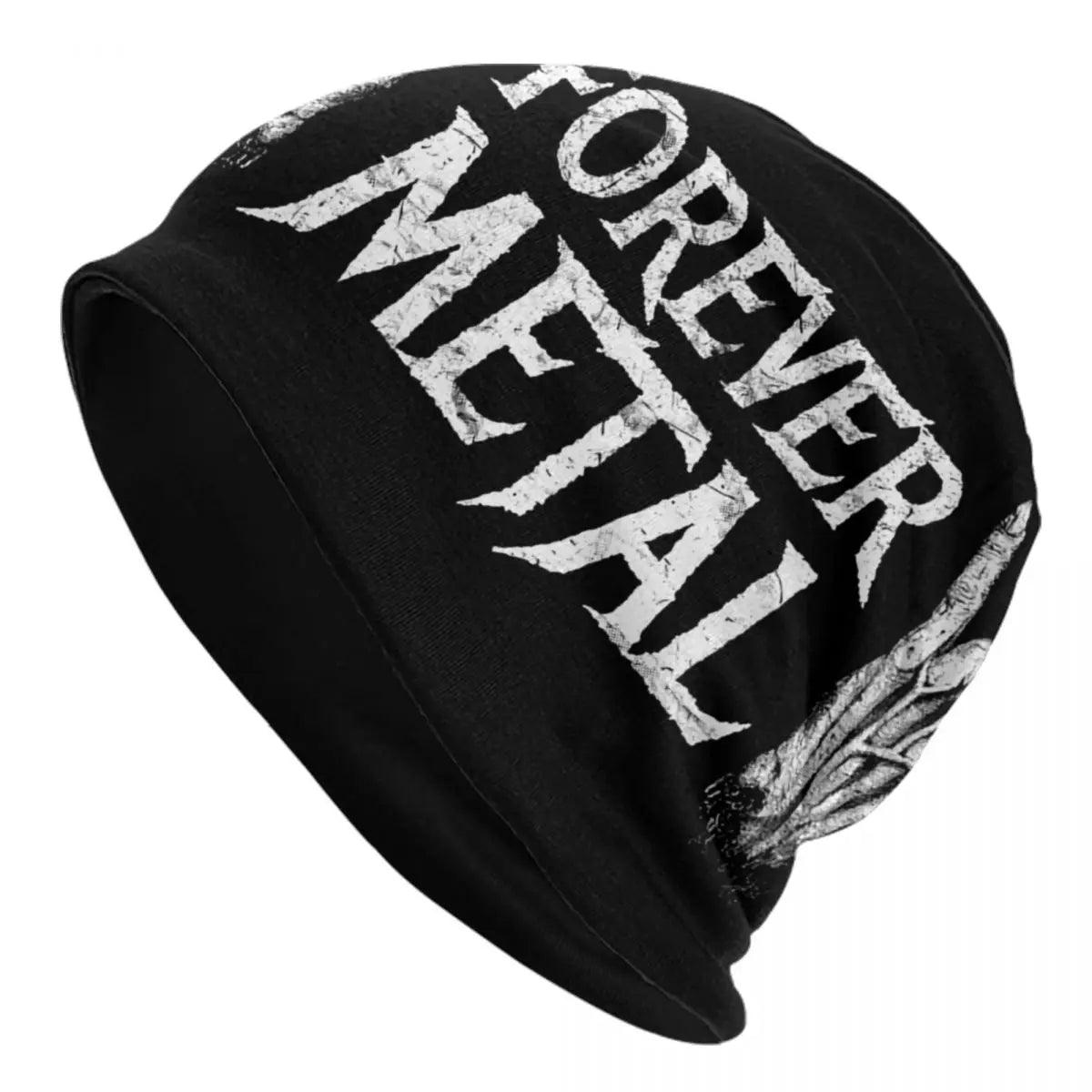 Heavy Metal Rock Megadeths Print Beanie Cap Unisex Winter Warm Bonnet Homme Knit Hats Fashion Ski Skullies Beanies Hats For - Lizard Vigilante