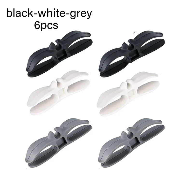 Kitchen storage wire winder, household traceless plug fixed power cord organizer, wire and cable management, home storage tools