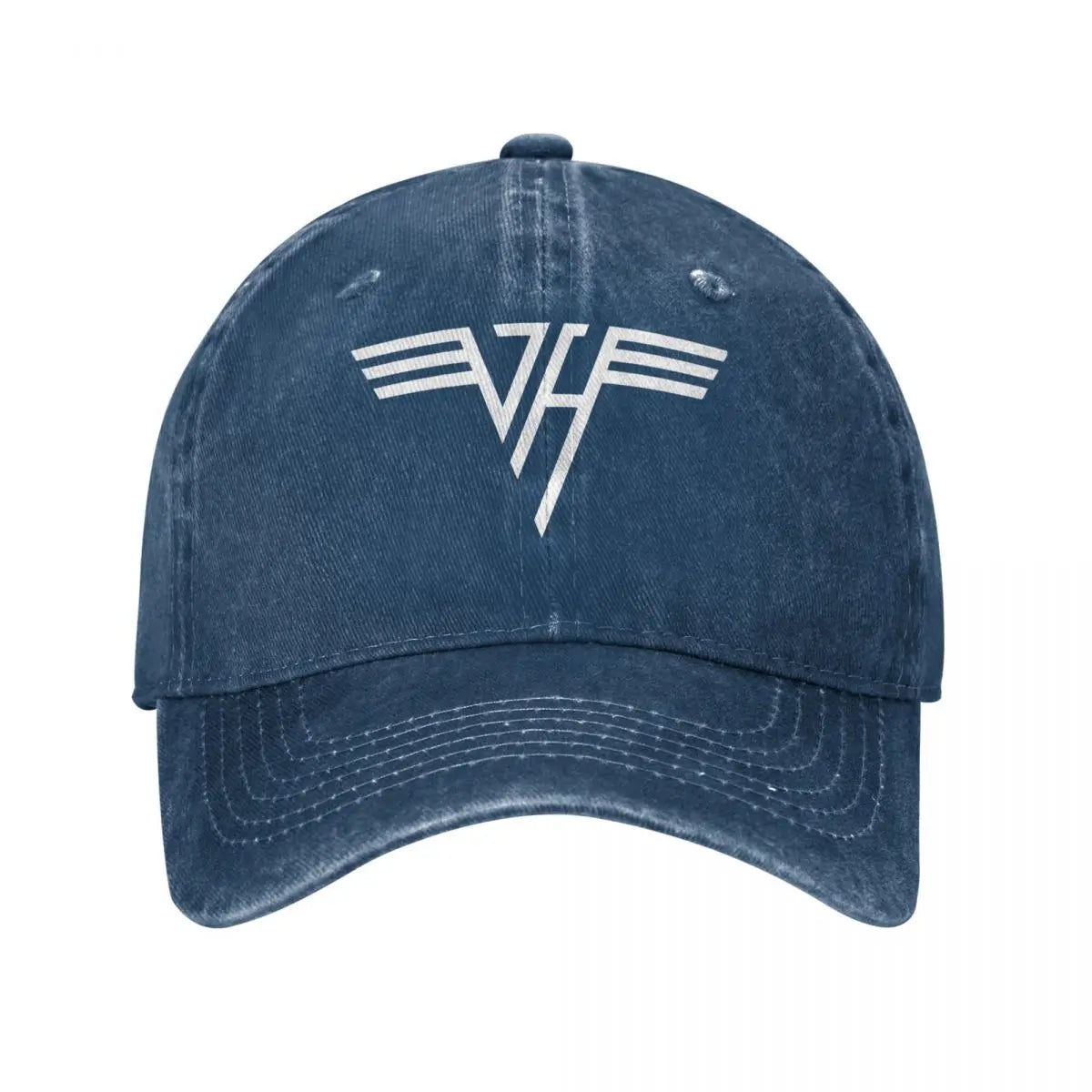 Van Halen Iconic Logo Trucker Snapback – Rock-On Sun Protection Baseball Cap for Unisex Teens, Adjustable Hat for Casual Days and Legendary Gifting - Premium hat from dsers - Just $13.99! Shop now at Lizard Vigilante