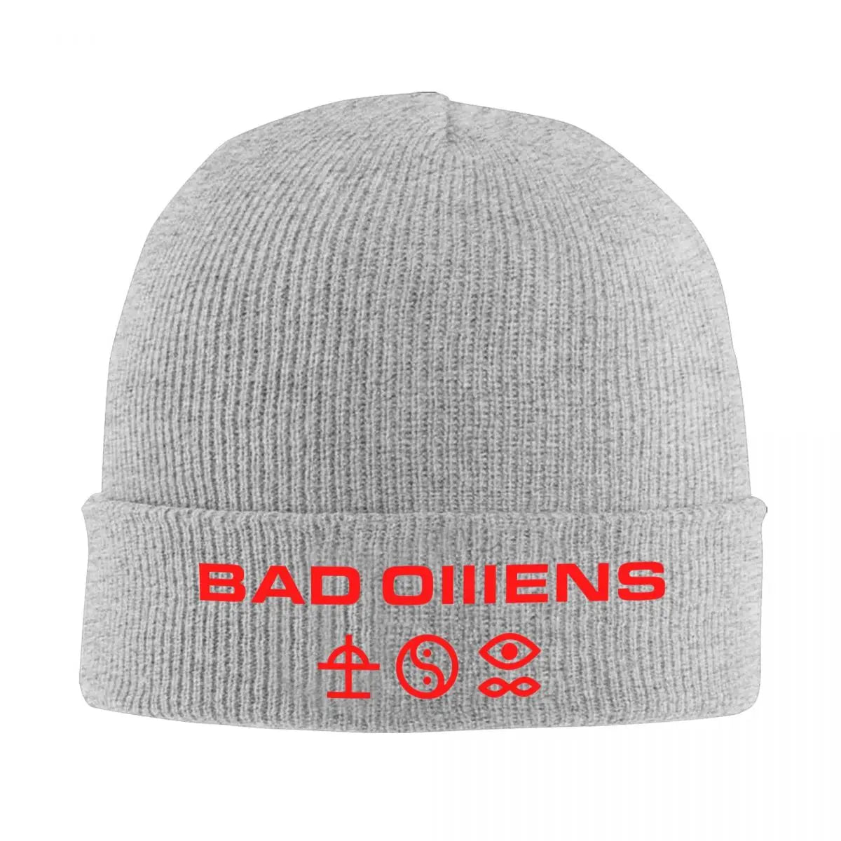 Bad Omens Rock Beanie - Winter Warmth Meets Metal Vibes | Unisex Knitted Cap for Ultimate Comfort & Style - Premium unisex beanie from Lizard Vigilante - Just $22.88! Shop now at Lizard Vigilante