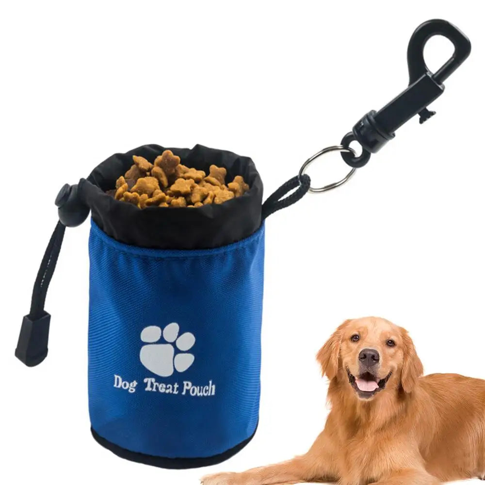 Dog Treat Training Pouch Portable Training Dog Snack Bag Waist Bag Pet Feed Pocket Walking Snack Pouch Puppy Treat Bag - Premium dog treat from Lizard Vigilante - Just $12.48! Shop now at Lizard Vigilante