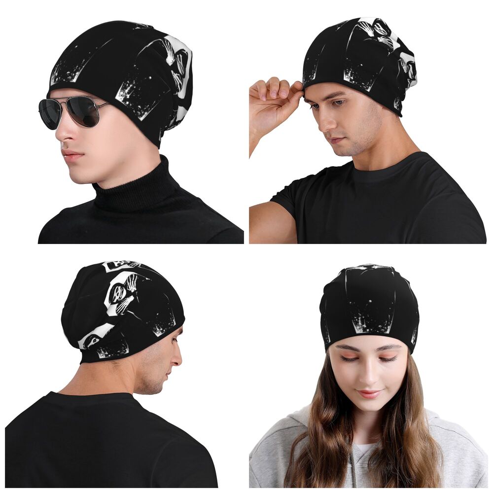 Misfits Horror Punk Rock Knit Beanie – Unisex Winter Skull Cap for Men & Women - Premium beanie from dsers - Just $19.99! Shop now at Lizard Vigilante