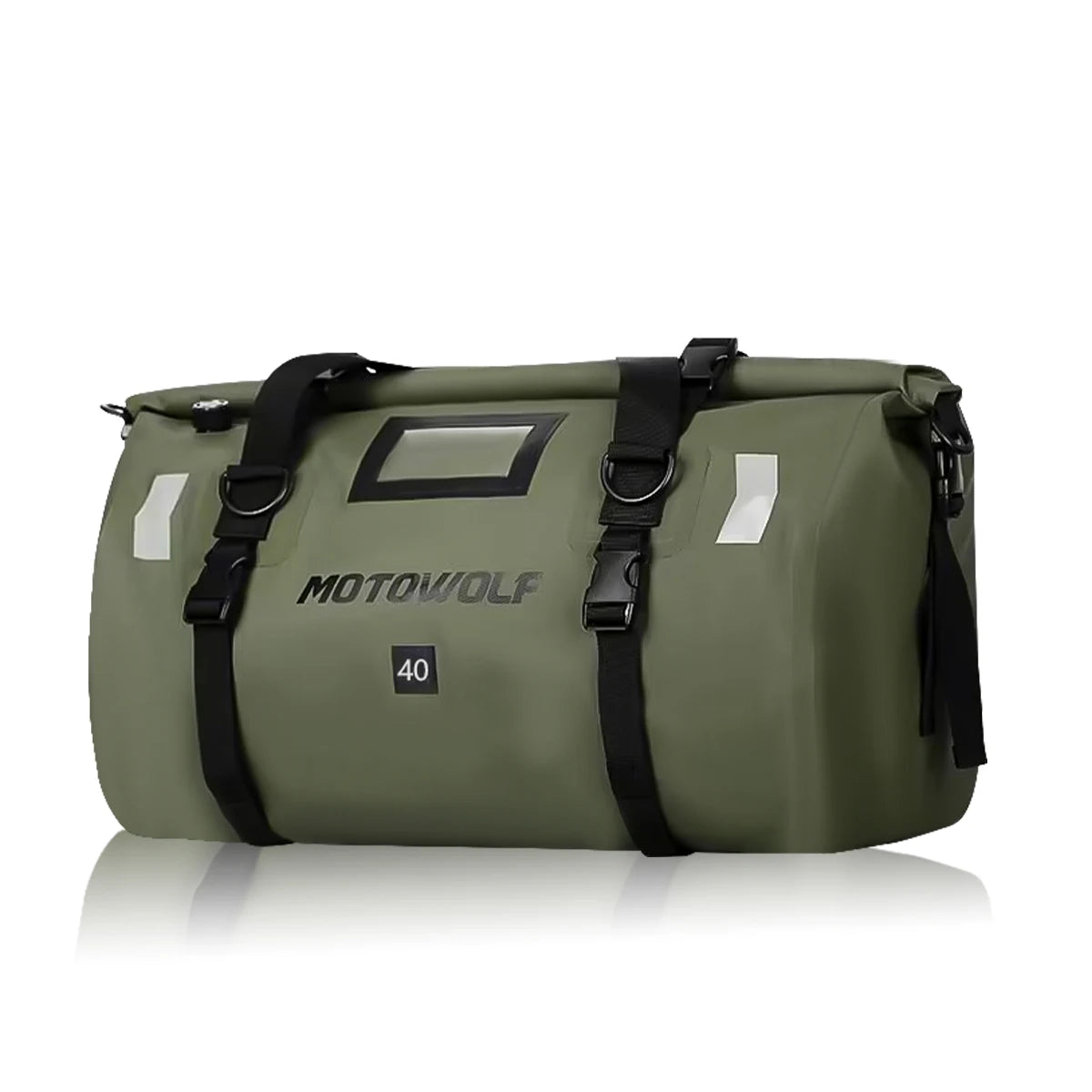 Ultimate Motorcycle Dry Bag – Waterproof Reflective Tail Duffle for Travel & Outdoor Adventures - Premium motorcycle dry bag from Lizard Vigilante - Just $57.99! Shop now at Lizard Vigilante