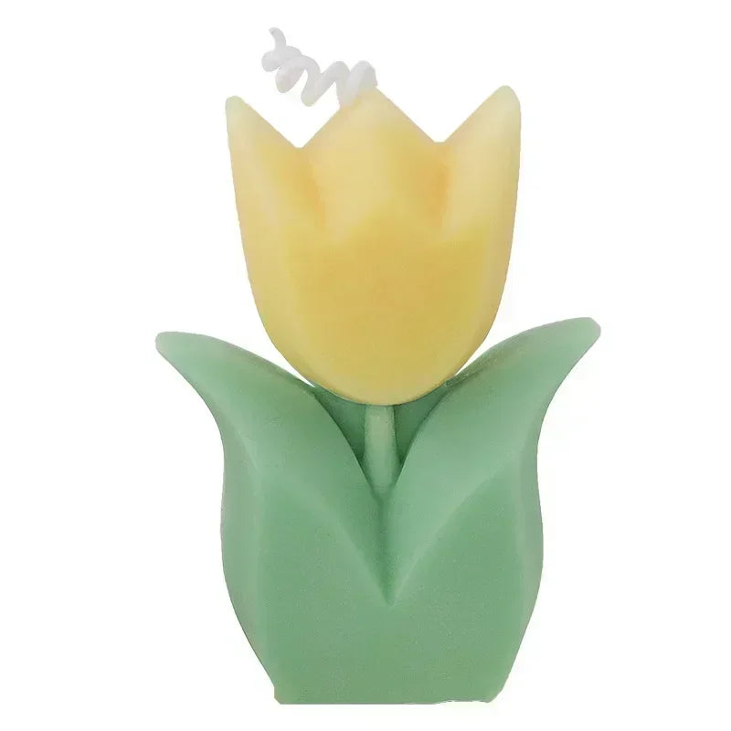 Exquisite Tulip-Fragrance Candles: Ideal Wedding Keepsakes, Luxurious Home Ambiance & Heartfelt Birthday Presents for Women