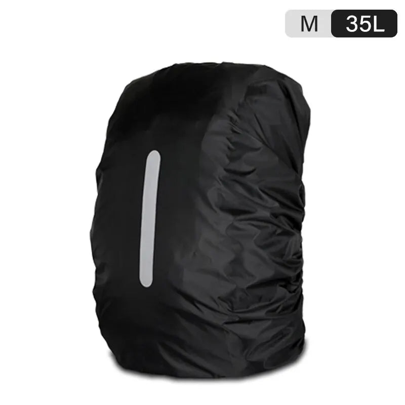 Reflective Waterproof Backpack Rain Cover - Outdoor Sport Cycling & Camping Safety Gear - Premium backpack cover from Lizard Vigilante - Just $16.88! Shop now at Lizard Vigilante